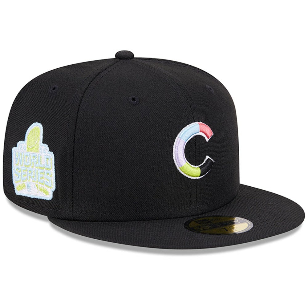 Chicago Cubs New Era Multi-Color Pack 59FIFTY Fitted Hat - Black Hats