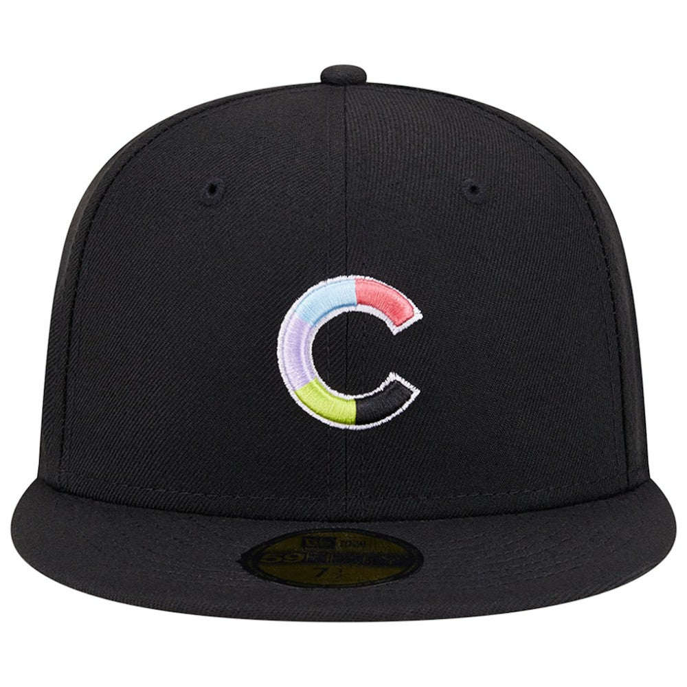 Chicago Cubs New Era Multi-Color Pack 59FIFTY Fitted Hat - Black Hats