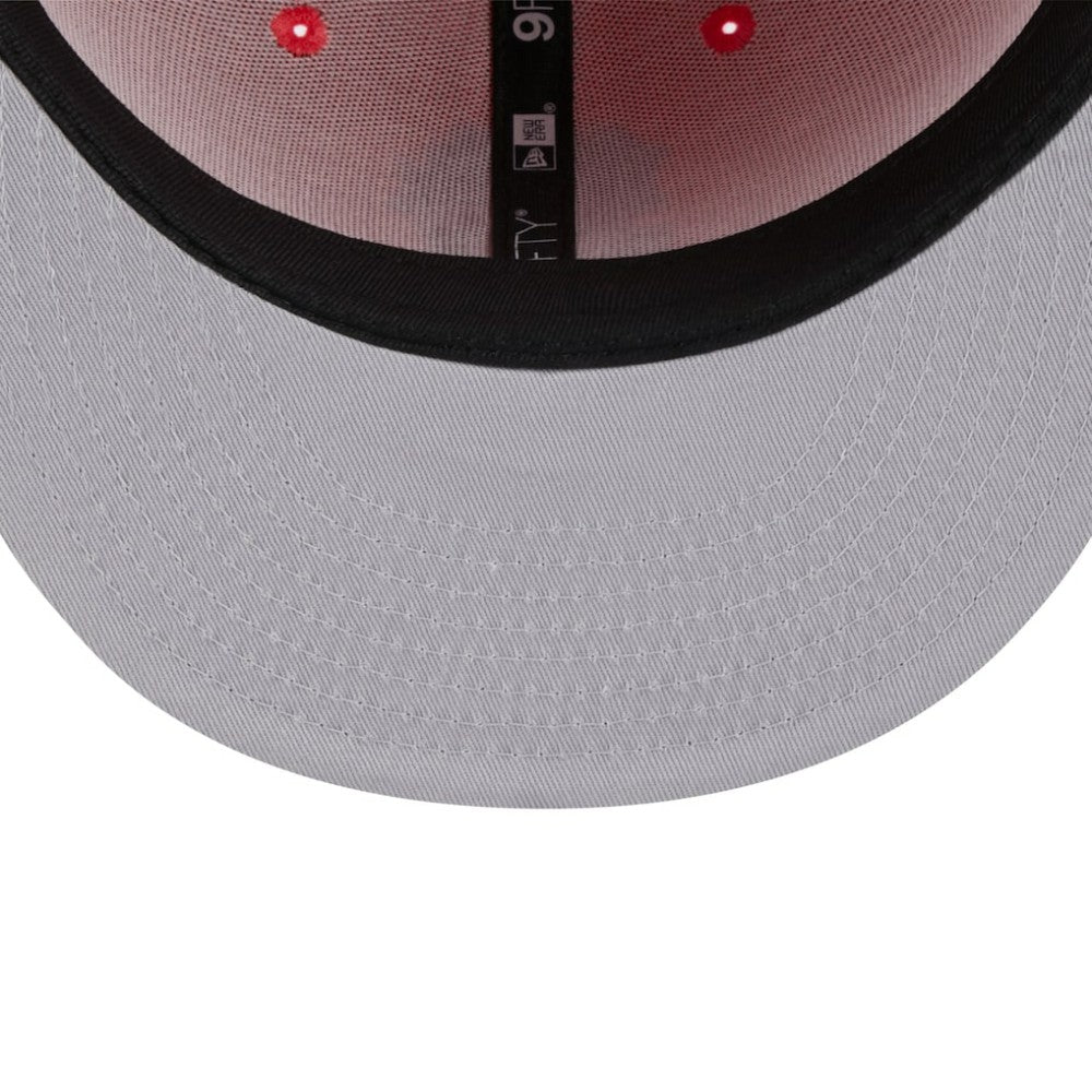 San Francisco Giants New Era Spring Basic Two-Tone 9FIFTY Snapback Hat - Red/Purple Hats
