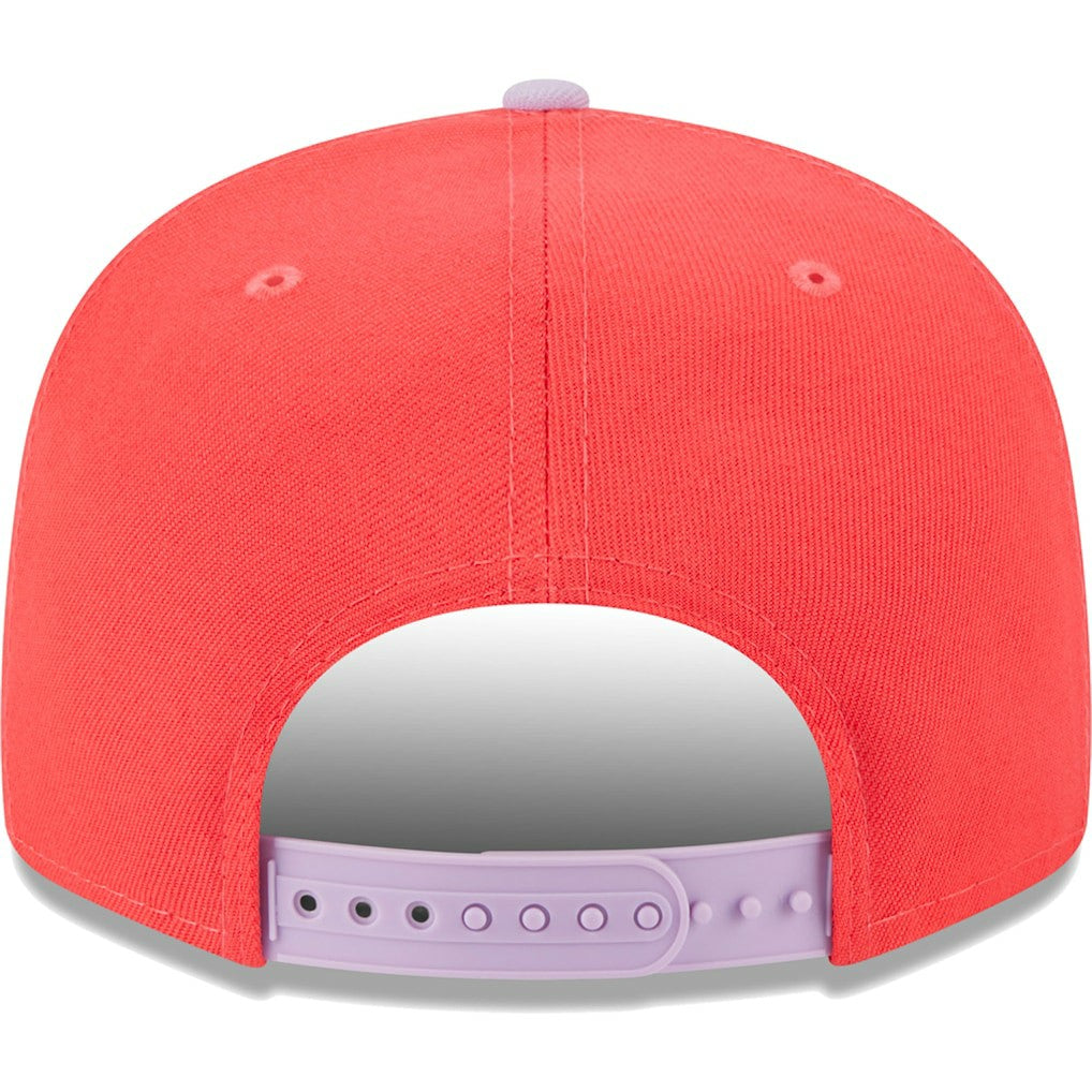 San Francisco 49ers New Era Two-Tone Color Pack 9FIFTY Snapback Hat Red/Lavender