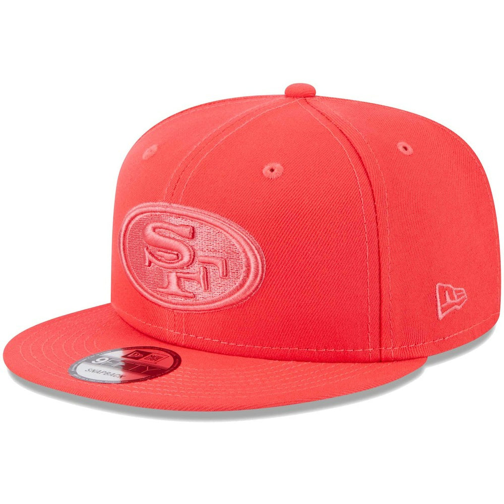 San Francisco 49ers New Era Color Pack Brights 9FIFTY Snapback Hat Scarlet