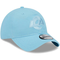 Los Angeles Rams New Era Core Classic 2.0 Brights 9TWENTY Adjustable Hat Light Blue