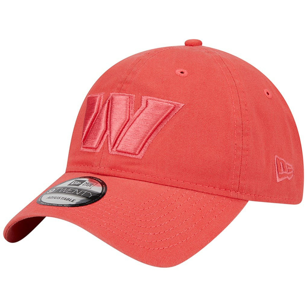 Washington Commanders New Era Core Classic 2.0 Brights 9TWENTY Adjustable Hat Red