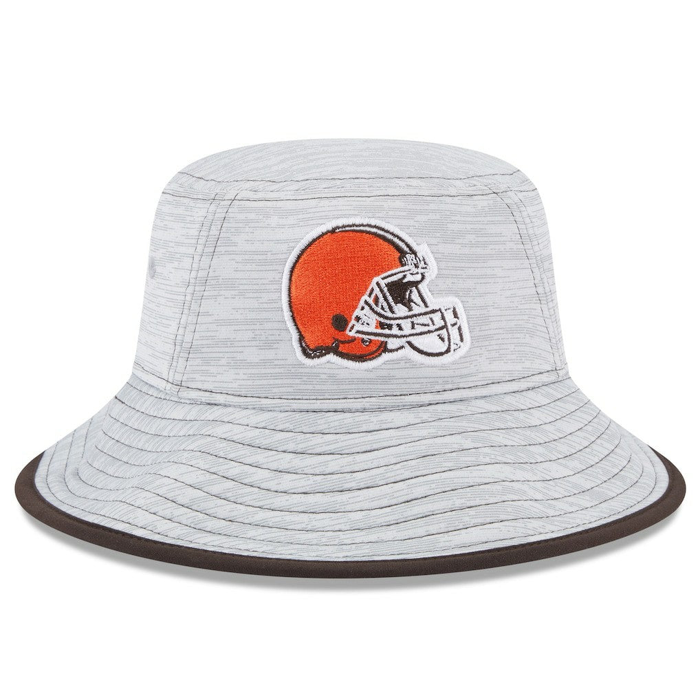 Cleveland Browns New Era Game Bucket Hat Gray