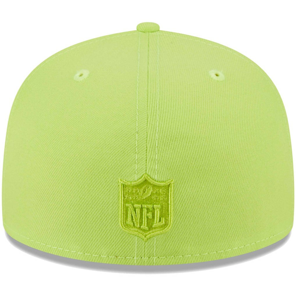 Los Angeles Rams New Era Color Pack Brights 59FIFTY Fitted Hat Neon Green