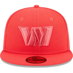 Washington Commanders New Era Color Pack Brights 59FIFTY Fitted Hat Red