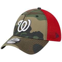 Washington Nationals New Era Team Neo 39THIRTY Flex Hat - Camo Hats