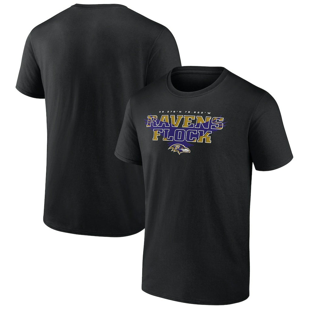 Baltimore Ravens Hometown Collection Prime Time T-Shirt Black