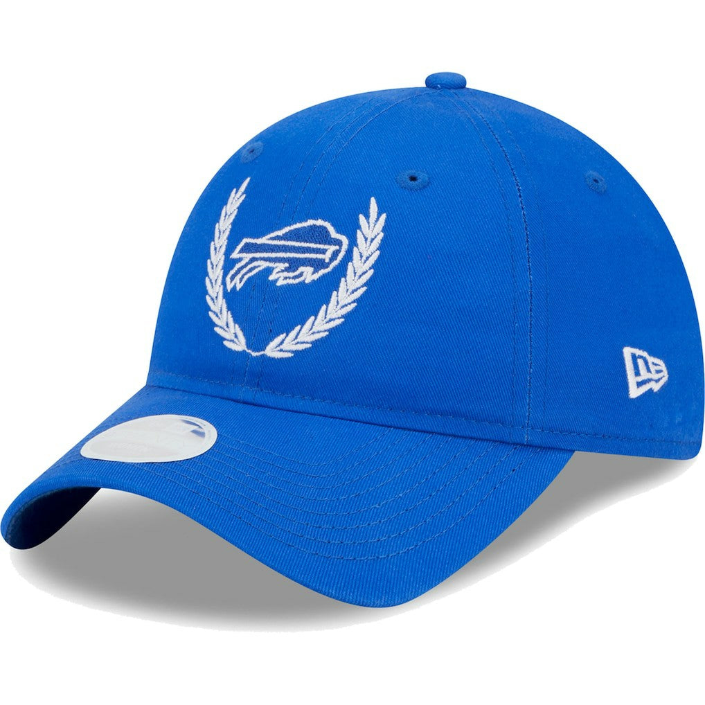Buffalo Bills New Era Women's Leaves 9TWENTY Adjustable Hat Royal