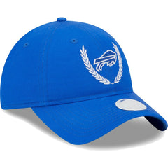 Buffalo Bills New Era Women's Leaves 9TWENTY Adjustable Hat Royal