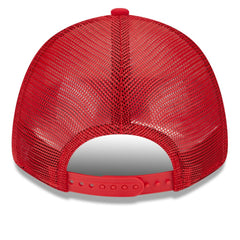St. Louis Cardinals New Era Team Stripe Trucker 9FORTY Snapback Hat - White/Red Hats