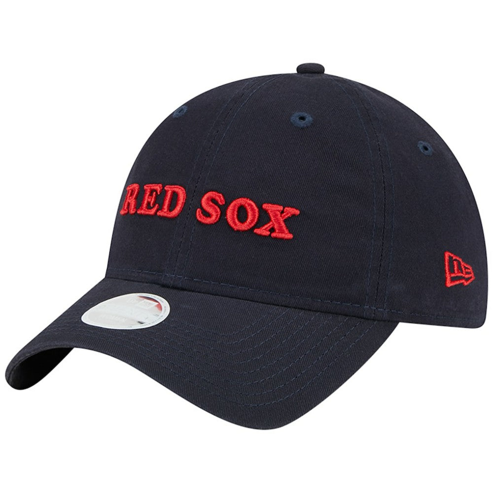 Boston Red Sox New Era Women's Shoutout 9TWENTY Adjustable Hat - Navy Hats