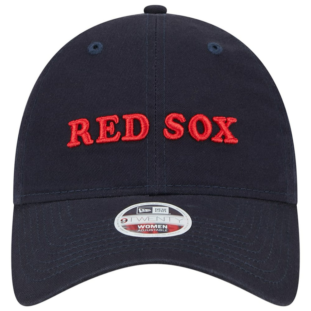 Boston Red Sox New Era Women's Shoutout 9TWENTY Adjustable Hat - Navy Hats
