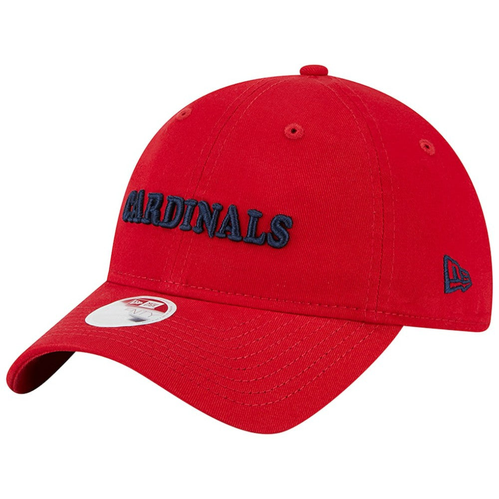 St. Louis Cardinals New Era Women's Shoutout 9TWENTY Adjustable Hat - Red Hats