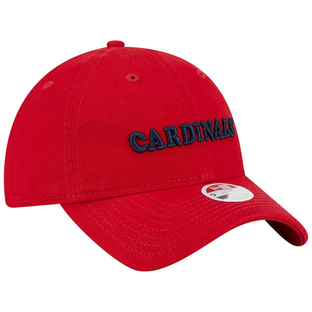 St. Louis Cardinals New Era Women's Shoutout 9TWENTY Adjustable Hat - Red Hats