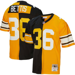 Jerome Bettis Pittsburgh Steelers 1996 Split Legacy Replica Jersey Black/Gold