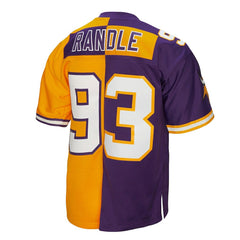 NFL John Randle Minnesota Vikings 1998 Split Legacy Replica Jersey - Purple/Gold outlet
