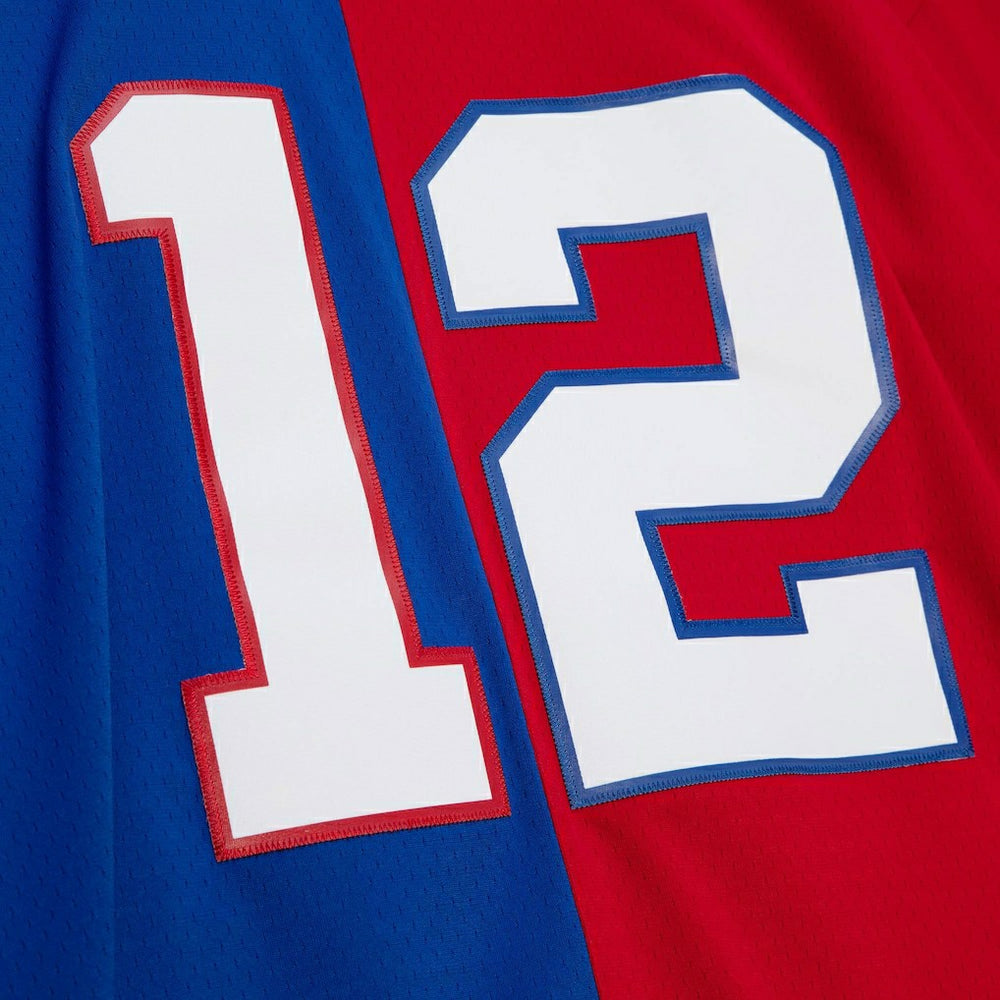 Jim Kelly Buffalo Bills 1990 Split Legacy Replica Jersey Royal/Red