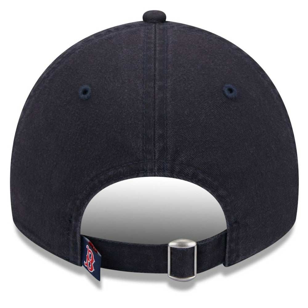 Boston Red Sox New Era Women's Leaves 9TWENTY Adjustable Hat - Navy Hats