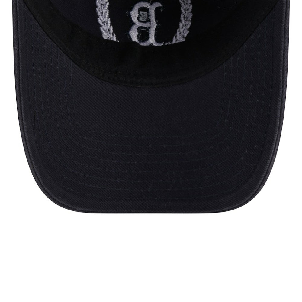 Boston Red Sox New Era Women's Leaves 9TWENTY Adjustable Hat - Navy Hats