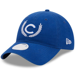 Chicago Cubs New Era Women's Leaves 9TWENTY Adjustable Hat - Royal Hats