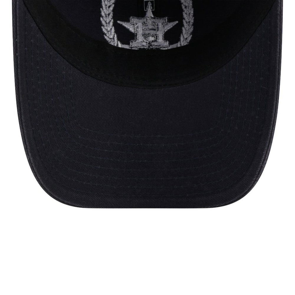 Houston Astros New Era Women's Leaves 9TWENTY Adjustable Hat - Navy Hats