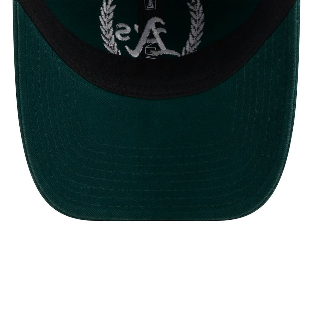Athletics New Era Women's Leaves 9TWENTY Adjustable Hat - Green Hats