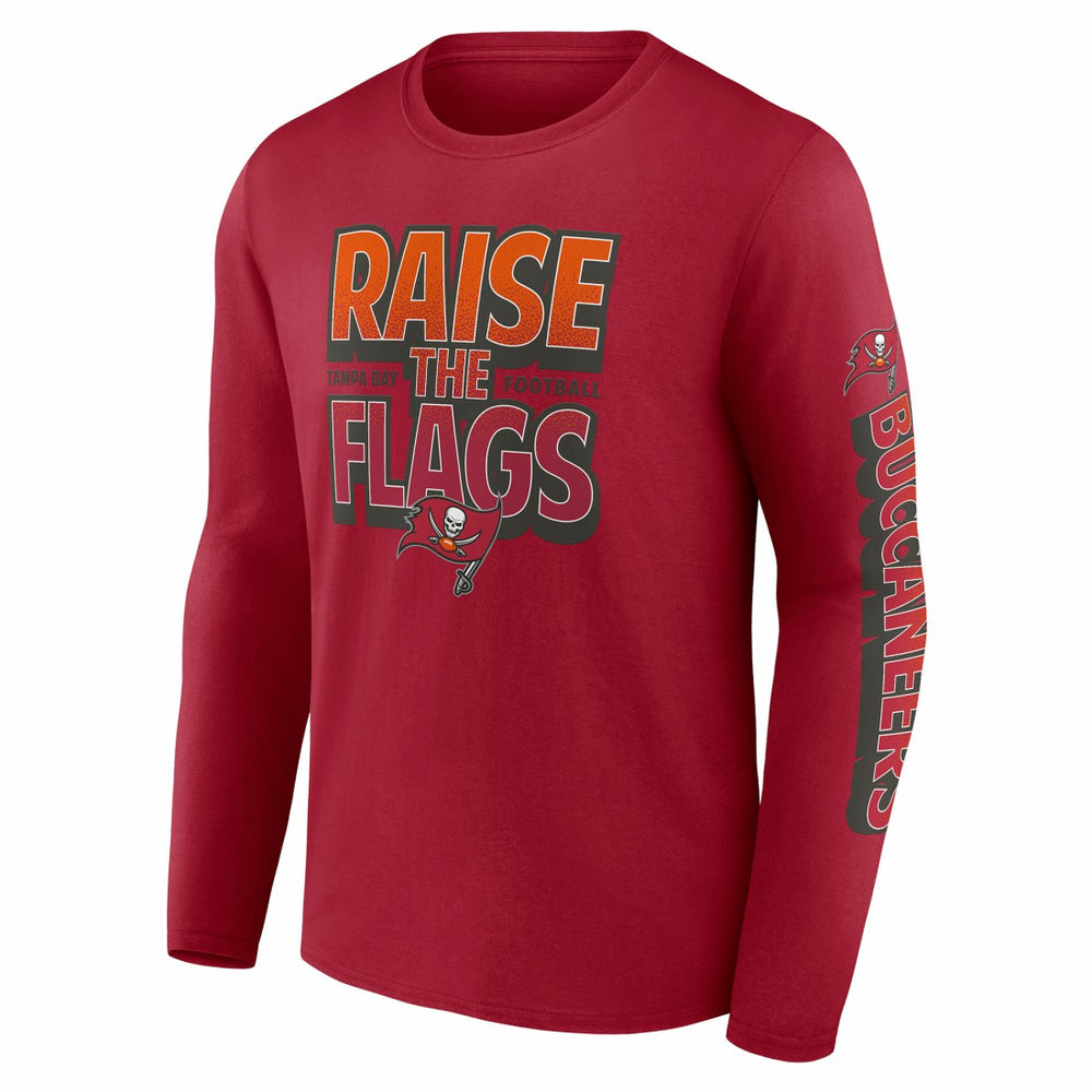 Tampa Bay Buccaneers Hometown Collection Sweep Long Sleeve T-Shirt Red