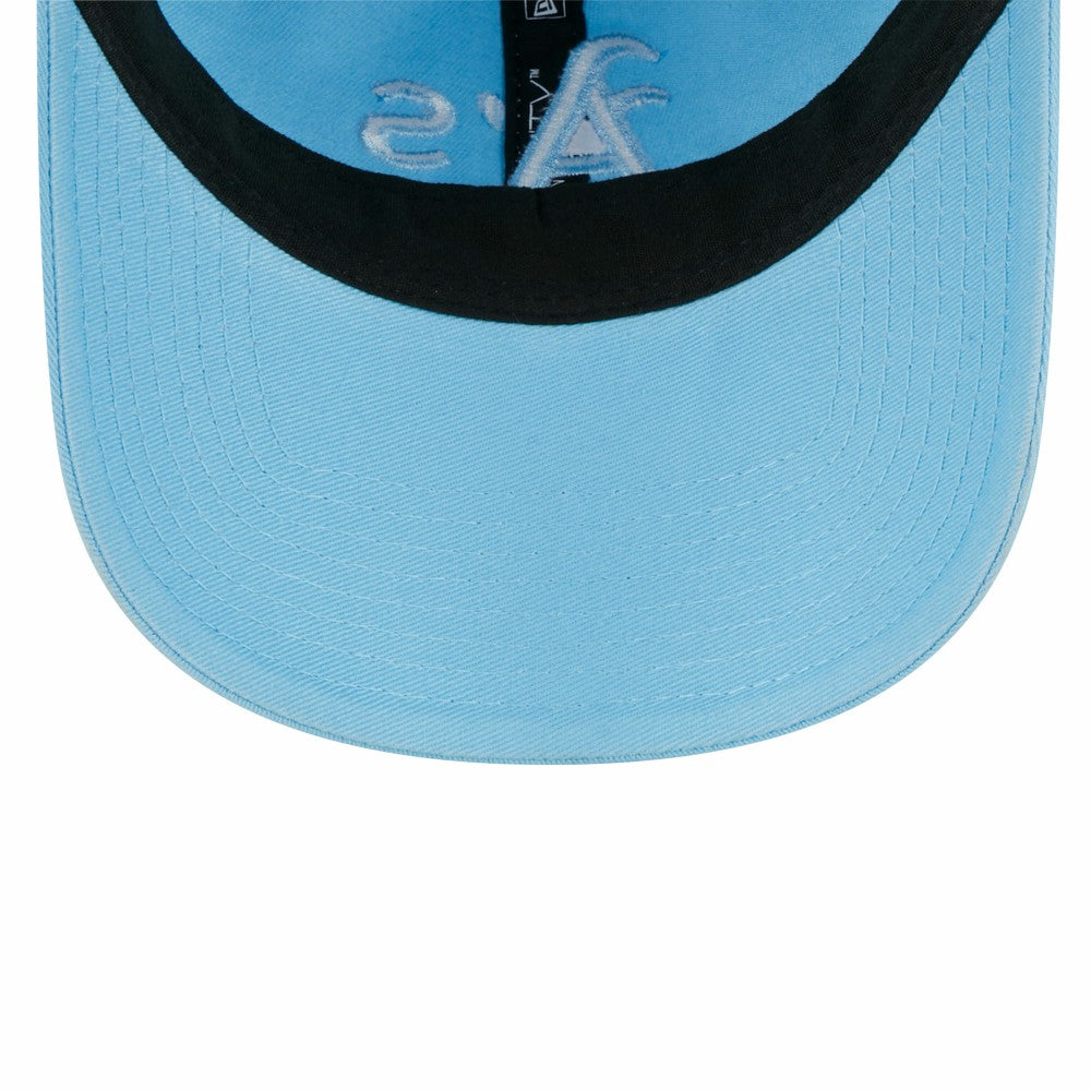 Athletics New Era Women's Doscientos Core Classic 9TWENTY Adjustable Hat - Light Blue Hats