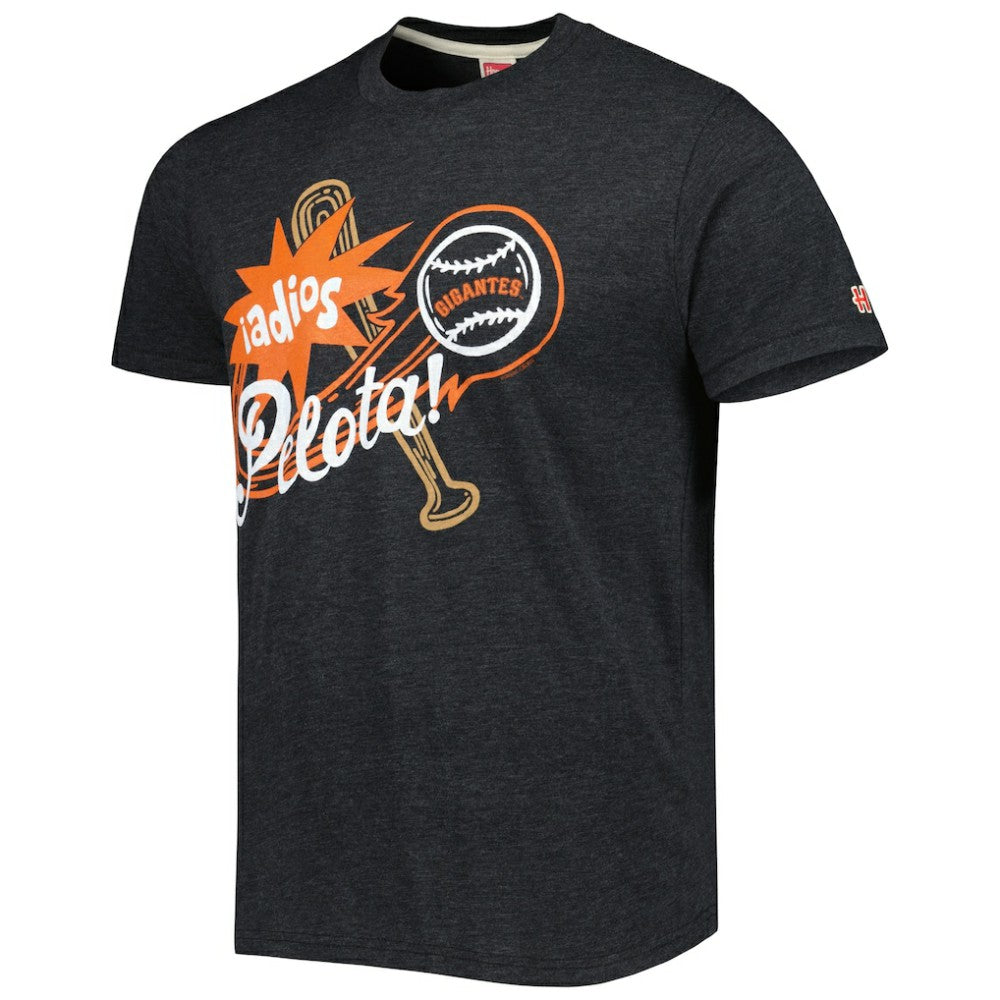 San Francisco Giants Homage Hyper Local Tri-Blend T-Shirt - Charcoal T-shirts