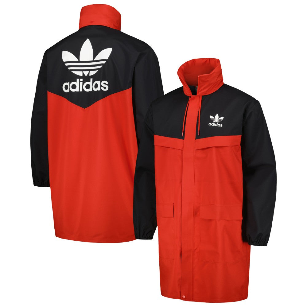Manchester United Originals Hoodie Full-Zip Bench Jacket Red/Black