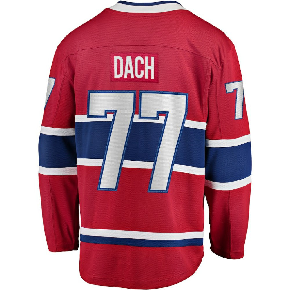 NHL Kirby Dach Montreal Canadiens Fanatics Home Breakaway Player Jersey - Red