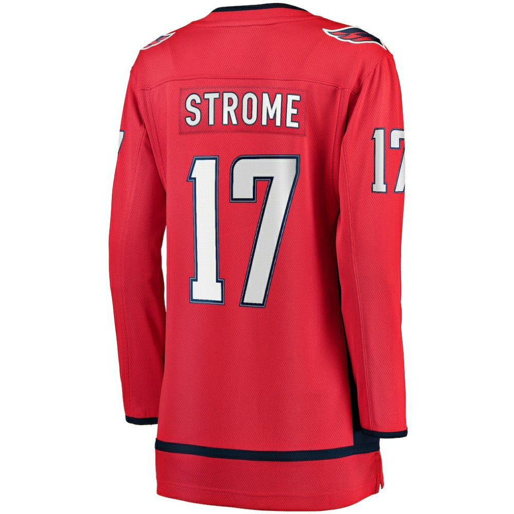 NHL Dylan Strome Washington Capitals Fanatics Women's Home Breakaway Player Jersey - Red