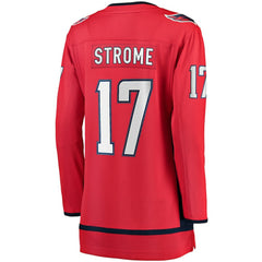 NHL Dylan Strome Washington Capitals Fanatics Women's Home Breakaway Player Jersey - Red