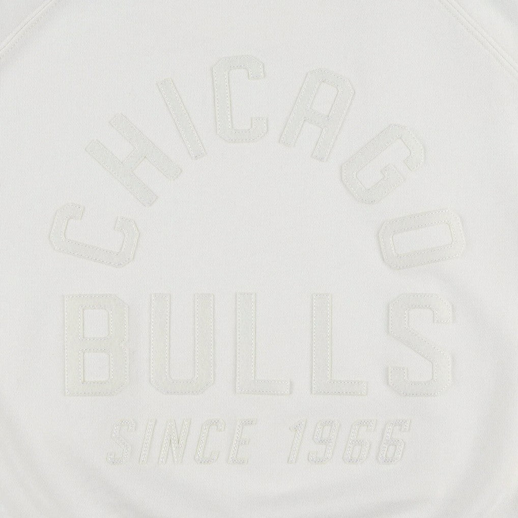 Chicago Bulls Sportiqe Women's Ashlyn Brava Raglan Pullover Sweatshirt Cream