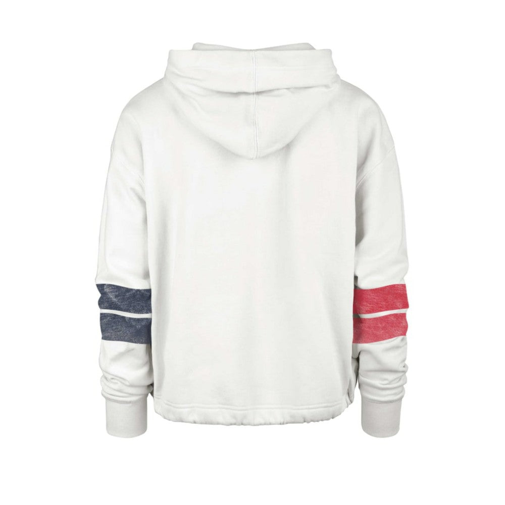 Washington Nationals '47 Women's Harper Pullover Hoodie - Cream Hoodies