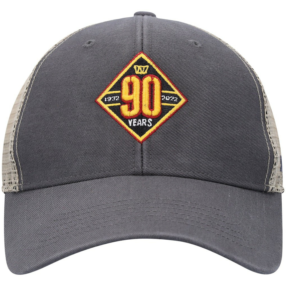 Washington Commanders '47 90th Season MVP Trucker Snapback Hat Charcoal/Natural