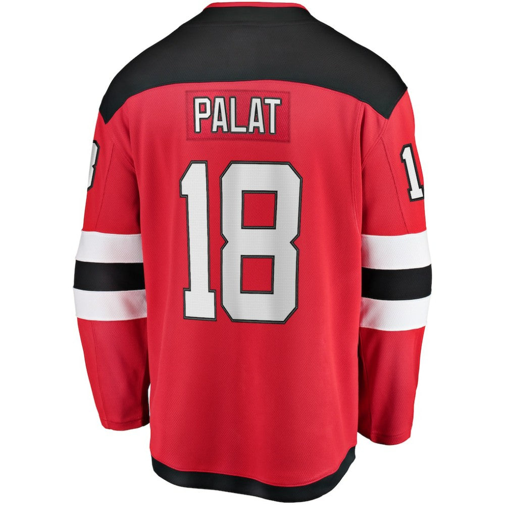 NHL Ondrej Palat New Jersey Devils Fanatics Home Breakaway Player Jersey - Red