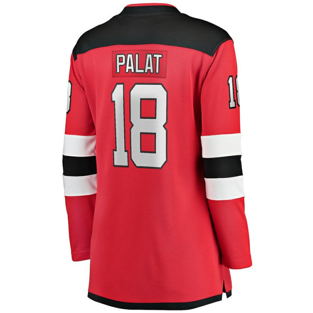 NHL Ondrej Palat New Jersey Devils Fanatics Women's Home Breakaway Player Jersey - Red