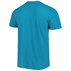 Miami Dolphins Homage Stadium Tri-Blend T-Shirt Aqua