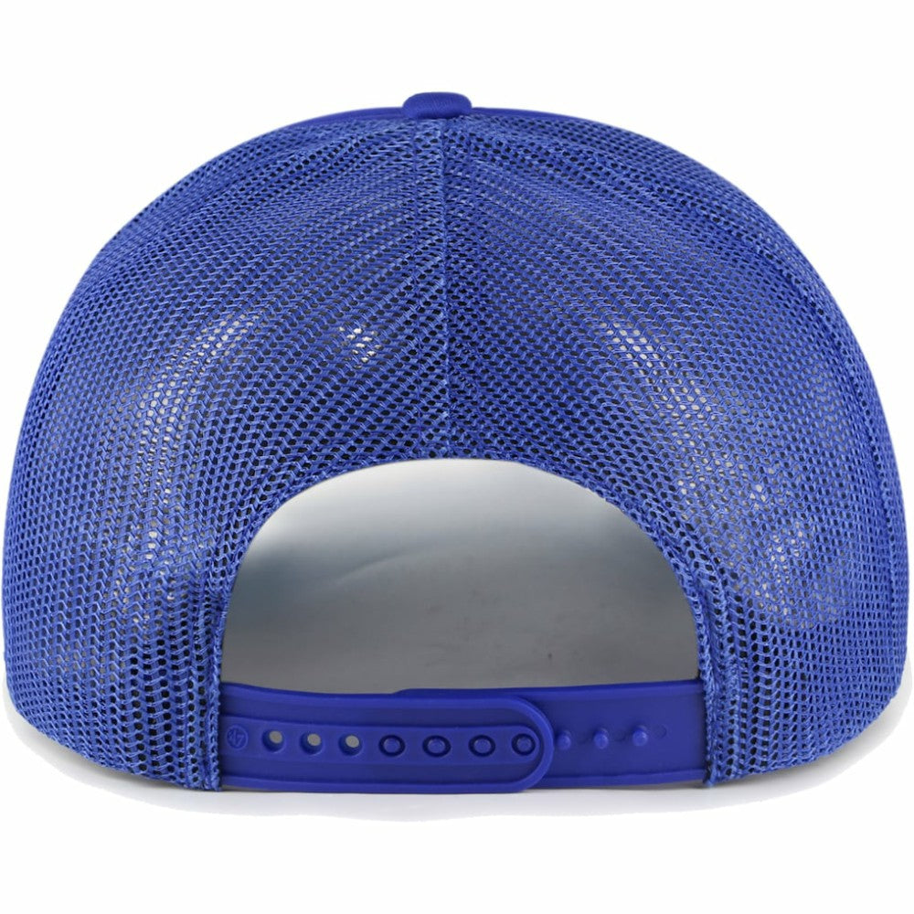 Chicago Cubs '47 Backhaul Foam Trucker Snapback Hat - Royal Hats