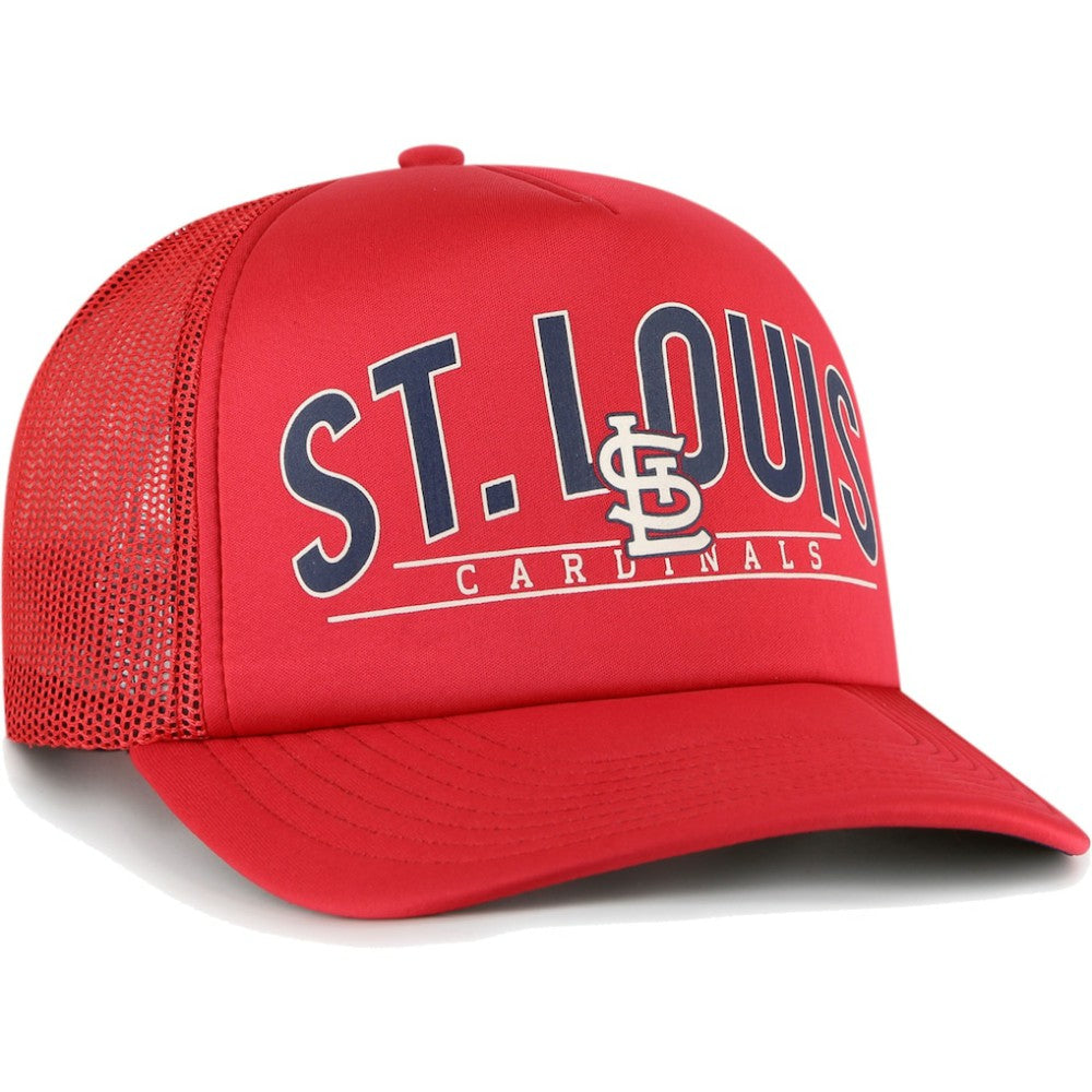St. Louis Cardinals '47 Backhaul Foam Trucker Snapback Hat - Red Hats