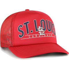 St. Louis Cardinals '47 Backhaul Foam Trucker Snapback Hat - Red Hats