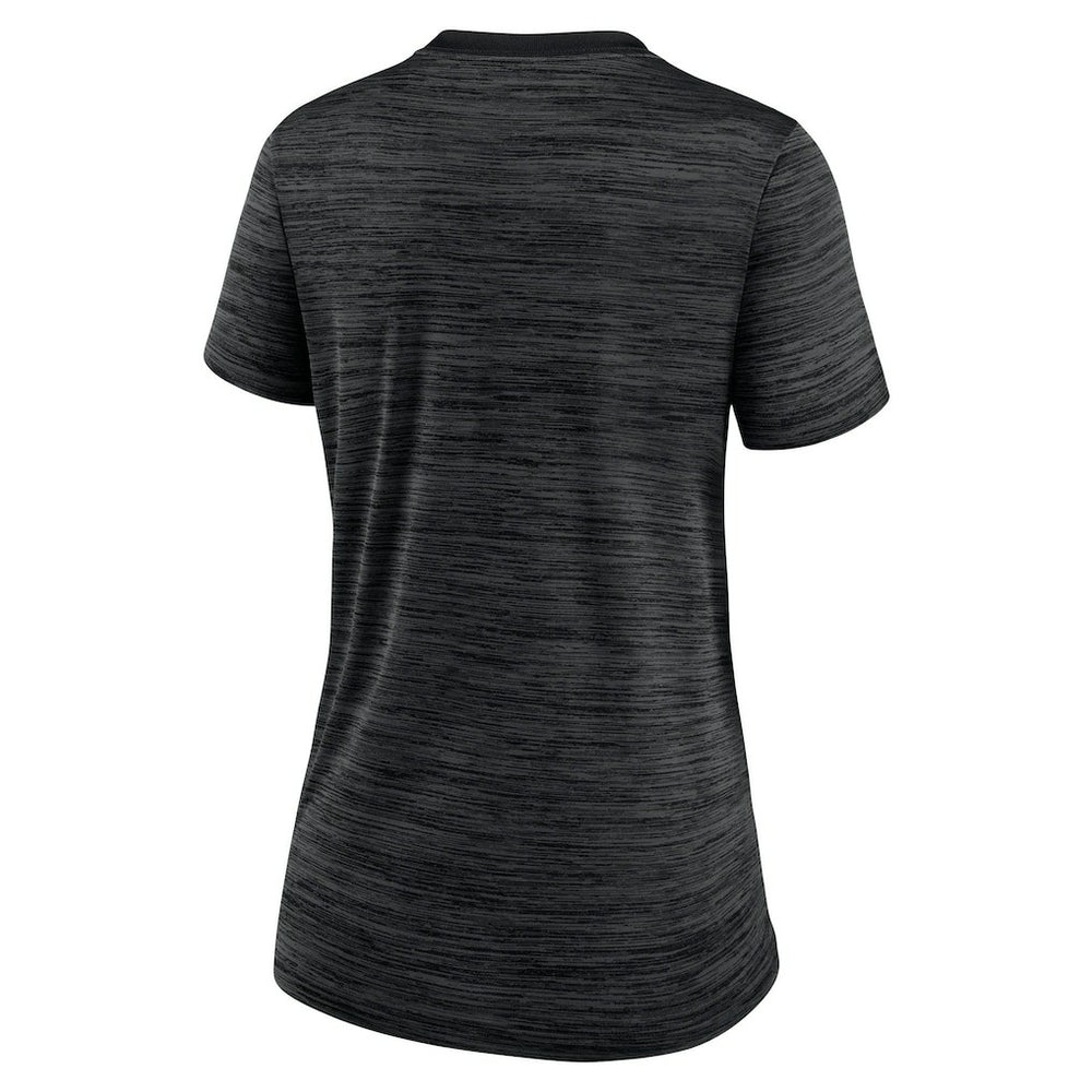 Las Vegas Raiders Women's Sideline Velocity Performance T-Shirt Black