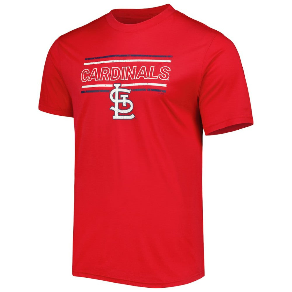 St. Louis Cardinals Concepts Sport Badge Top & Pants Sleep Set - Red/Navy Tops