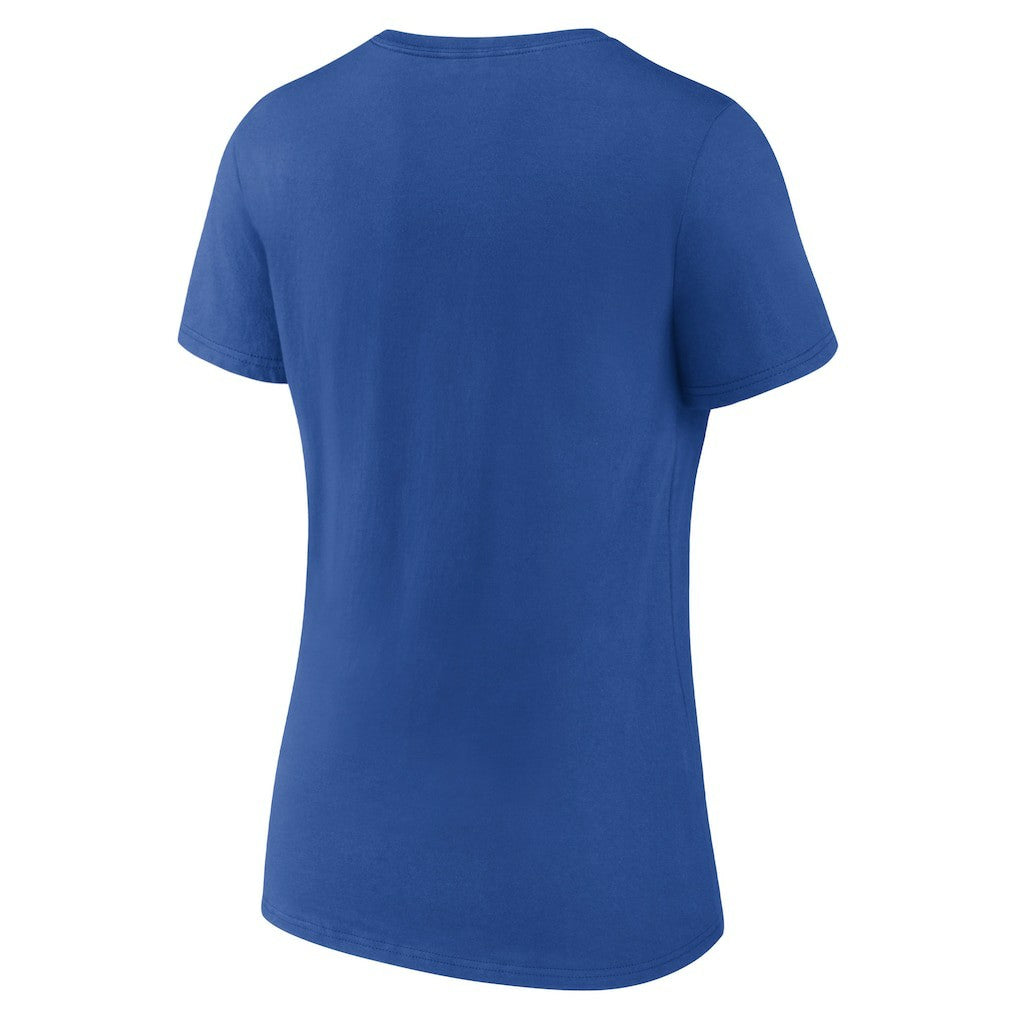 Indianapolis Colts Women's Shine Time V-Neck T-Shirt Royal
