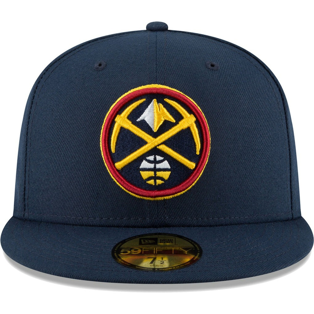 Denver Nuggets Team 59FIFTY Fitted Hat Navy