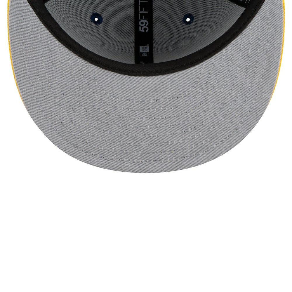 Golden State Warriors 2-Tone 59FIFTY Fitted Hat Royal/Gold