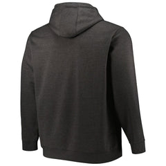 NHL Tampa Bay Lightning Fanatics Big & Tall Dynasty Pullover Hoodie - Heather Charcoal