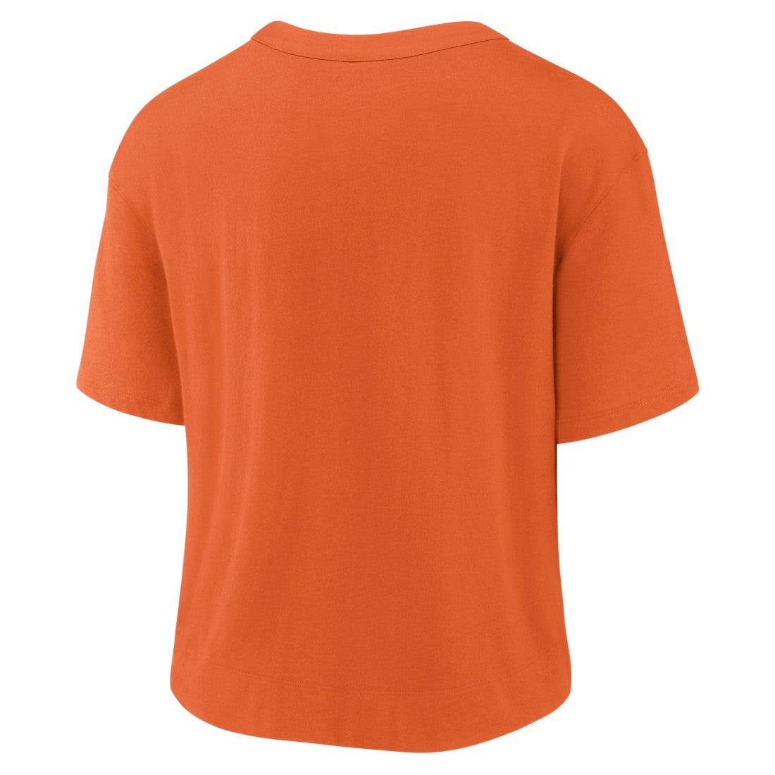 Denver Broncos Women's High Hip Fashion T-Shirt Orange/Navy